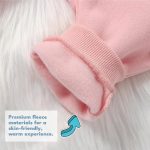 koramesis Adorable Baby Girl Romper Fall Warm Cartoon Bodysuit Clothes Long Sleeve Cartoon Hooded Fleece Romper Jumpsuit - Image 6